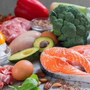 Die Checkliste Low Carb enthält viele Lebensmittel mit niedrigen Kohlenhydratgehalt